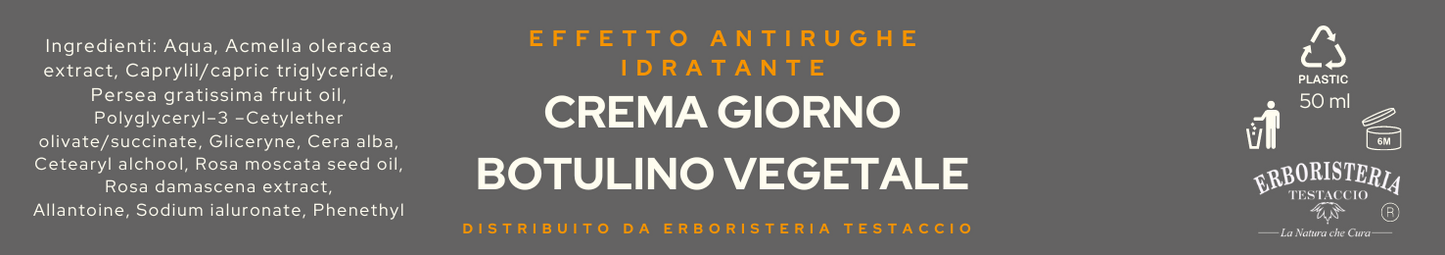 Erboristeria Testaccio Crema Giorno al Botulino Vegetale 50 ml - ErboristeriaTestaccio.com