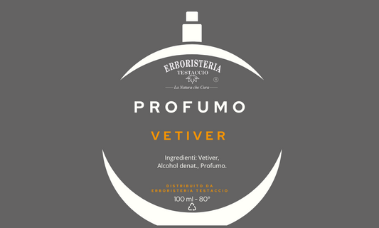 Erboristeria Testaccio Profumo Vetiver 100 ml - ErboristeriaTestaccio.com