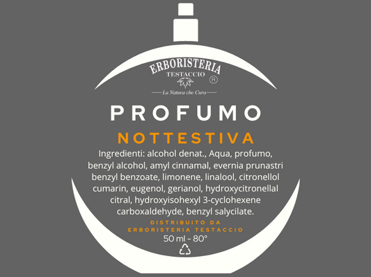 Erboristeria Testaccio Profumo NottEstiva 50 ml - ErboristeriaTestaccio.com