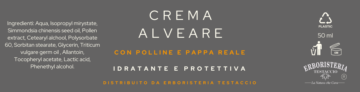 Erboristeria Testaccio Crema Alveare 50 ml - ErboristeriaTestaccio.com