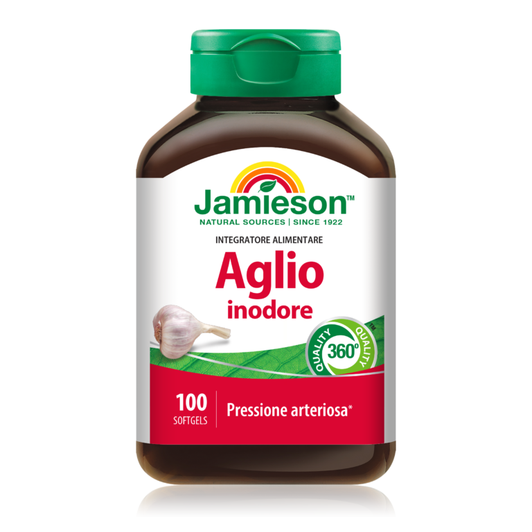 Jamieson Odorless Garlic 100 SoftGels