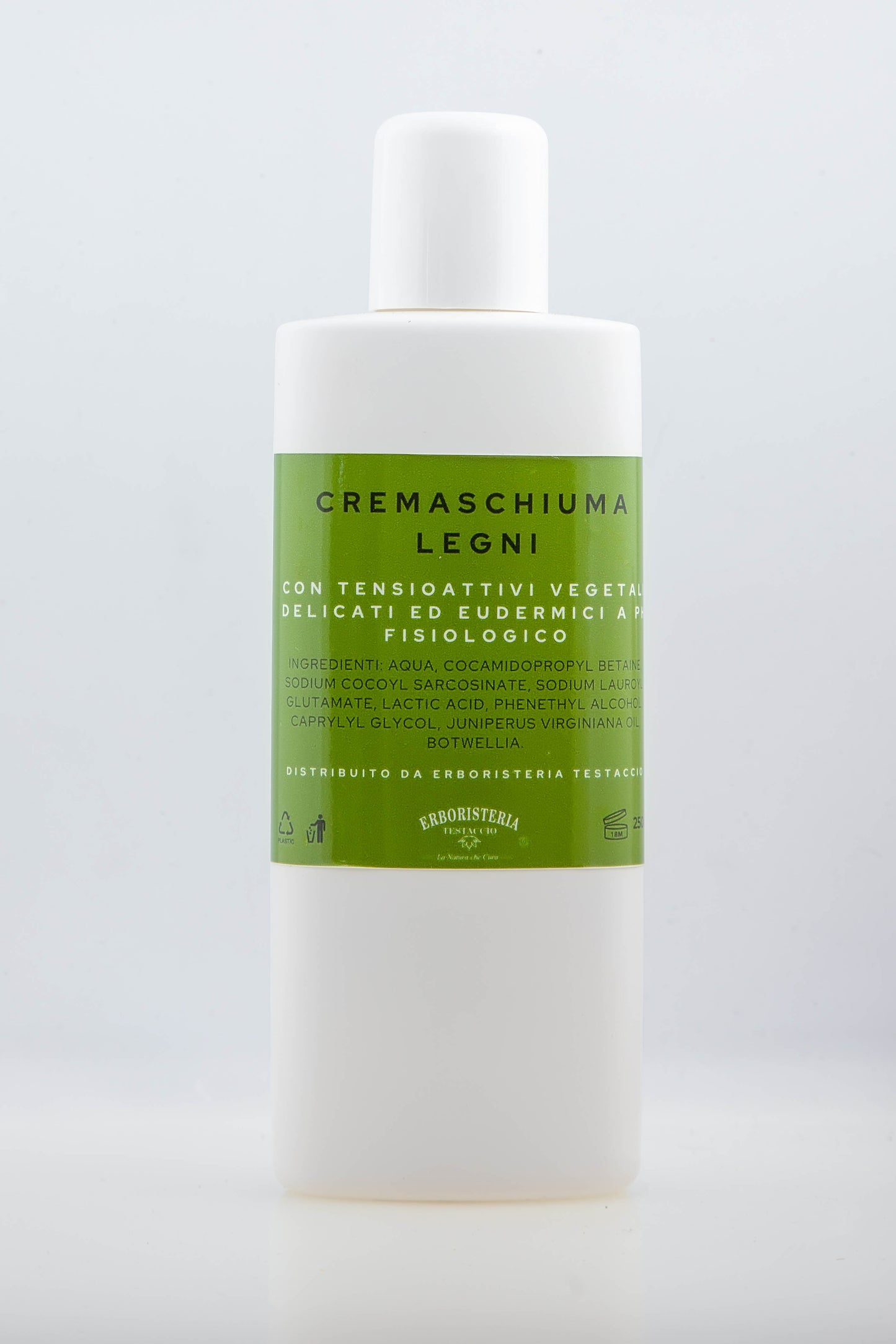 Erboristeria Testaccio Crema Schiuma Legni 250 ml - ErboristeriaTestaccio.com