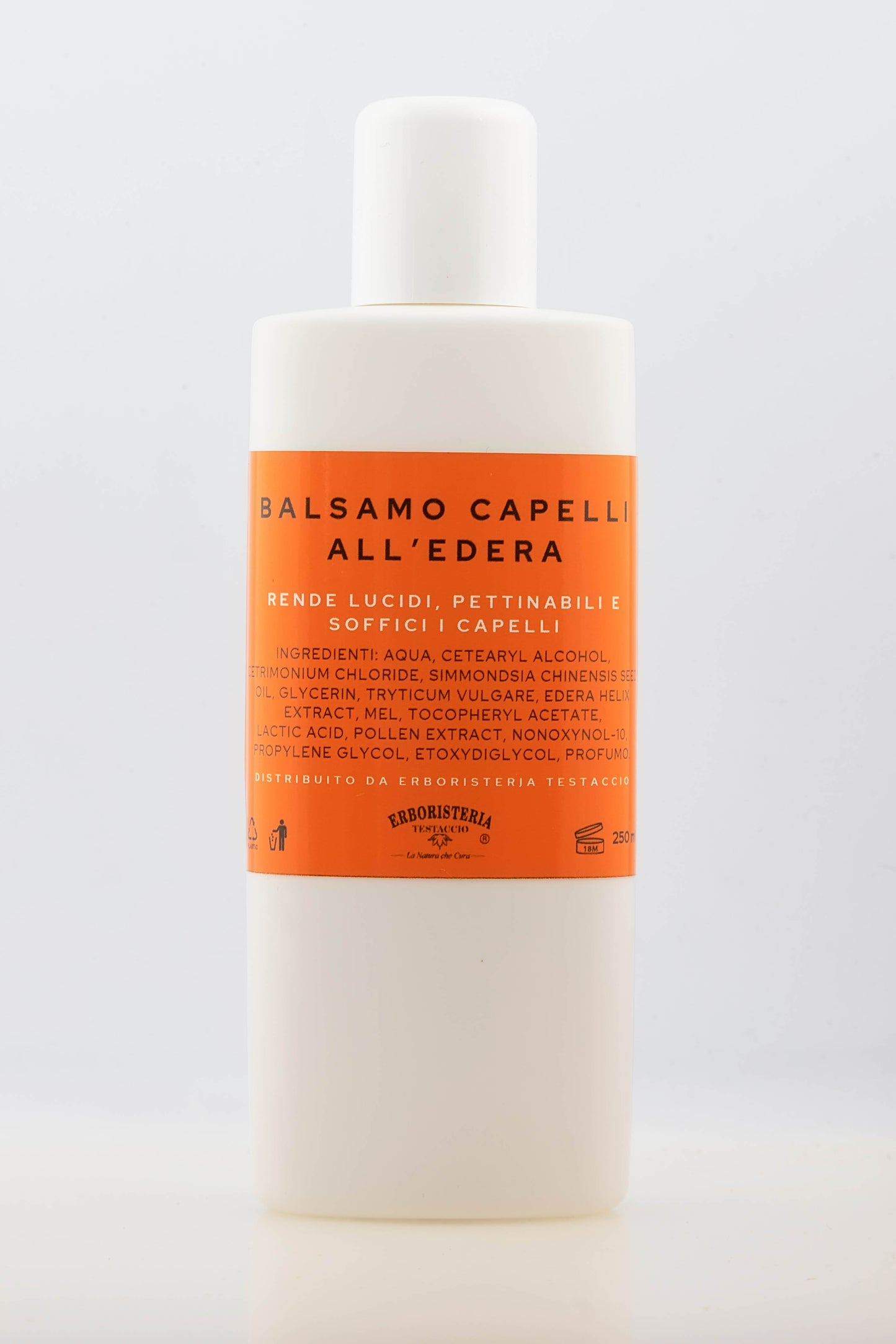 Erboristeria Testaccio Balsamo Capelli all'Edera 200 ml - ErboristeriaTestaccio.com