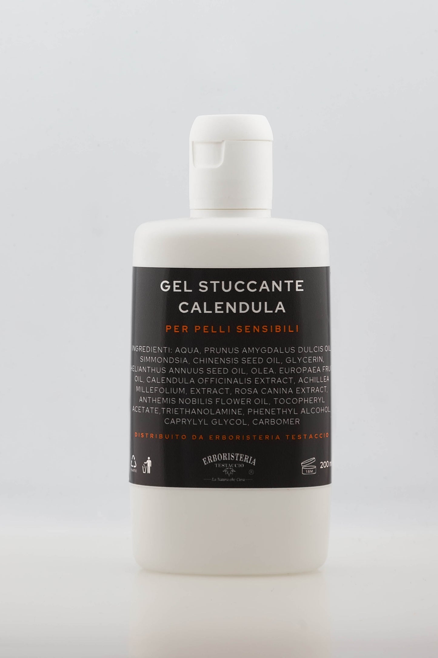 Erboristeria Testaccio Gel Struccante alla Calendula 200 ml - ErboristeriaTestaccio.com