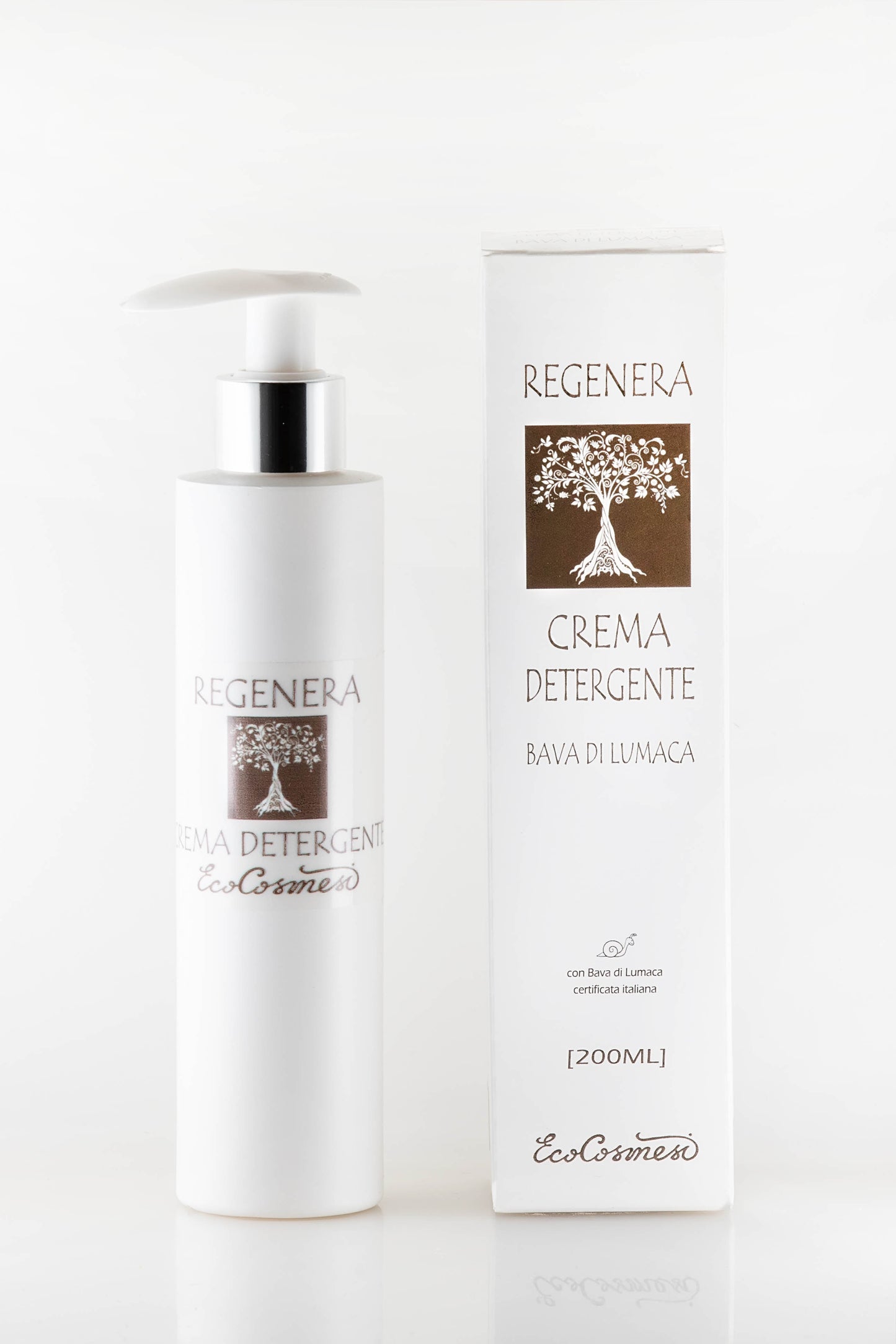 Regenera Crema Detergente Viso con Bava di Lumaca 200 ml - ErboristeriaTestaccio.com