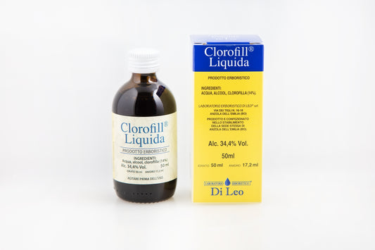 Di Leo Clorofilla Liquida 50 ml Soluzione Idralcolica - ErboristeriaTestaccio.com