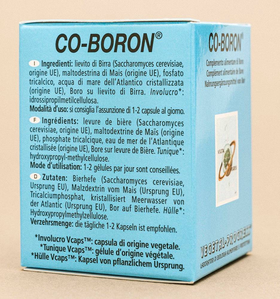 Vegetal Progress Co-Boron® 30 Capsule - ErboristeriaTestaccio.com