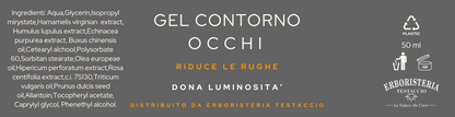 Erboristeria Testaccio Gel Contorno Occhi 30 ml - ErboristeriaTestaccio.com