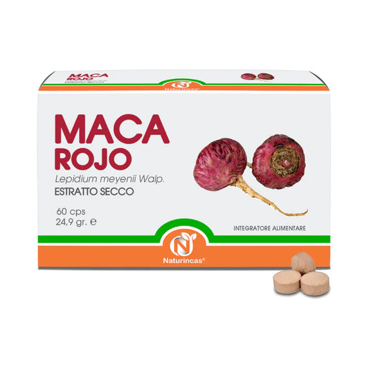 NaturIncas Maca Rojo 60 compresse