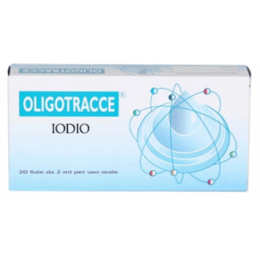 OligoTracce Iodio 20 Fiale da 2 ml - ErboristeriaTestaccio.com