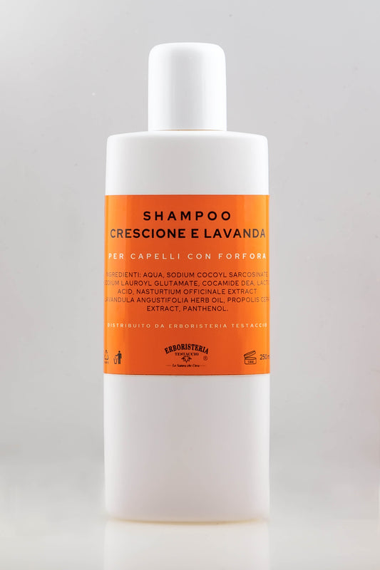 Erboristeria Testaccio Shampoo Crescione Lavanda e Propoli 200 ml - ErboristeriaTestaccio.com