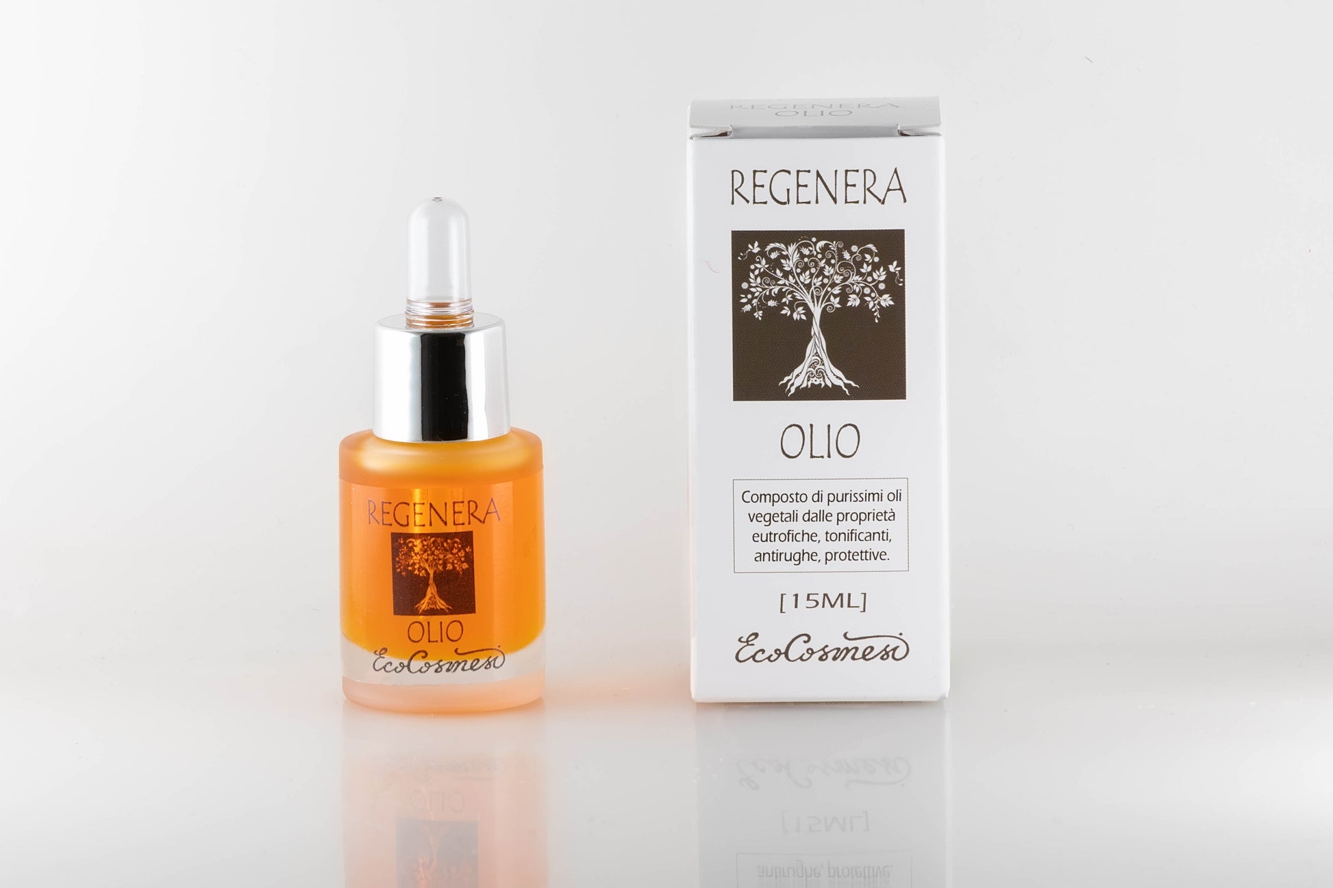 Regenera Olio Viso-Décolleté 15 ml - ErboristeriaTestaccio.com