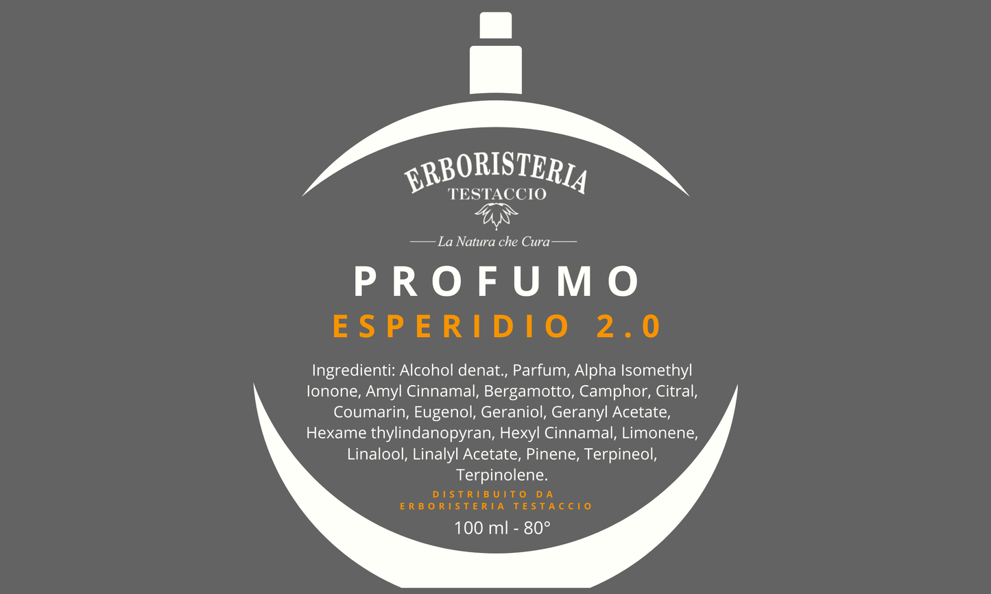 Herbalist's shop Testaccio Perfume Esperidio 100 ml