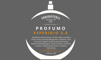 Herbalist's shop Testaccio Perfume Esperidio 100 ml