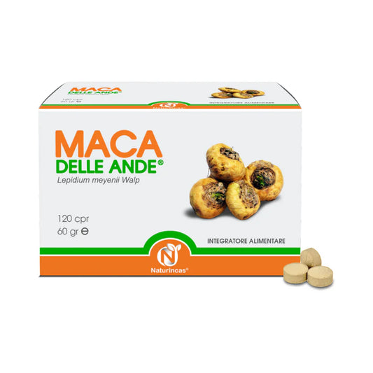 NaturIncas Maca delle Ande 120 Compresse