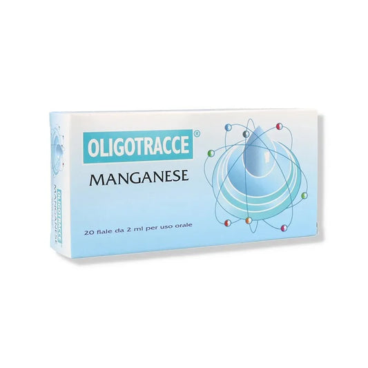 OligoTracce Manganese 20 Fiale da 2 ml - ErboristeriaTestaccio.com