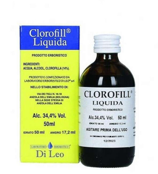 Di Leo Clorofilla Liquida 50 ml Soluzione Idralcolica