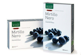 Ligne De Plantes Mirtillo Nero BIO 20 ampolle da 15 ml - ErboristeriaTestaccio.com